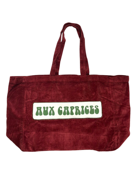 DROLATIC X AUX CAPRICES cabas velours