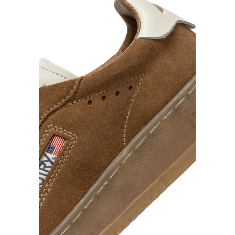 AUTRY Baskets DALLAS LOW Daim marron
