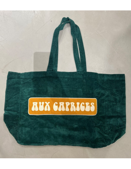 DROLATIC X AUX CAPRICES cabas velours