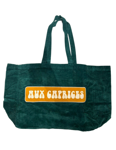 DROLATIC X AUX CAPRICES cabas velours