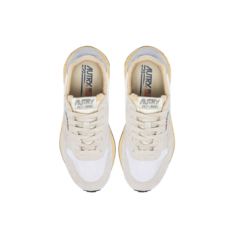 AUTRY Baskets REELWIND Blanc / Silver