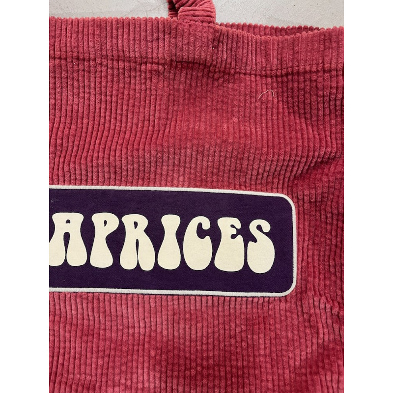 DROLATIC X AUX CAPRICES cabas velours