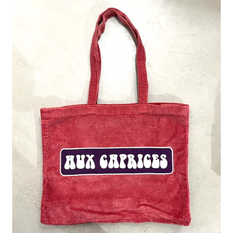 DROLATIC X AUX CAPRICES cabas velours