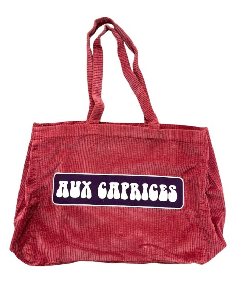 DROLATIC X AUX CAPRICES cabas velours