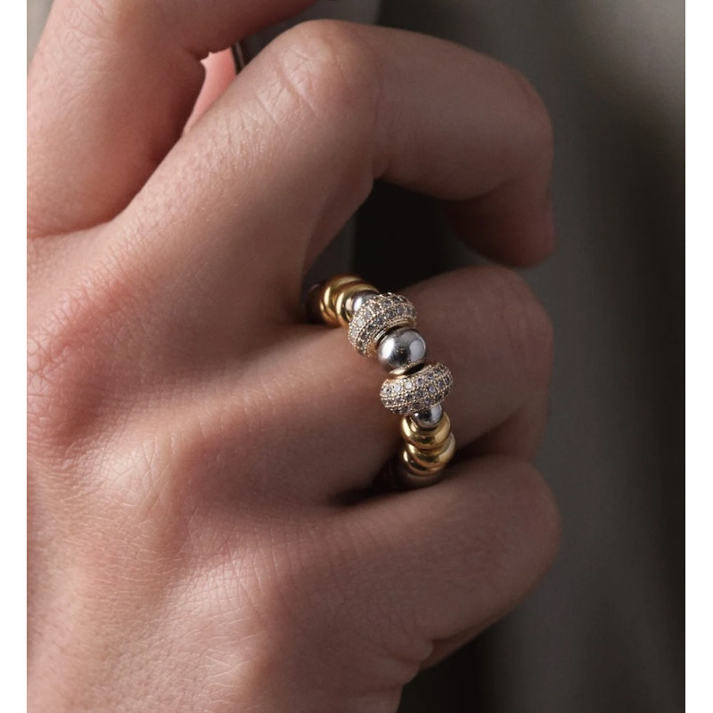 SIGAL Bague NEFERTITI Doré Double