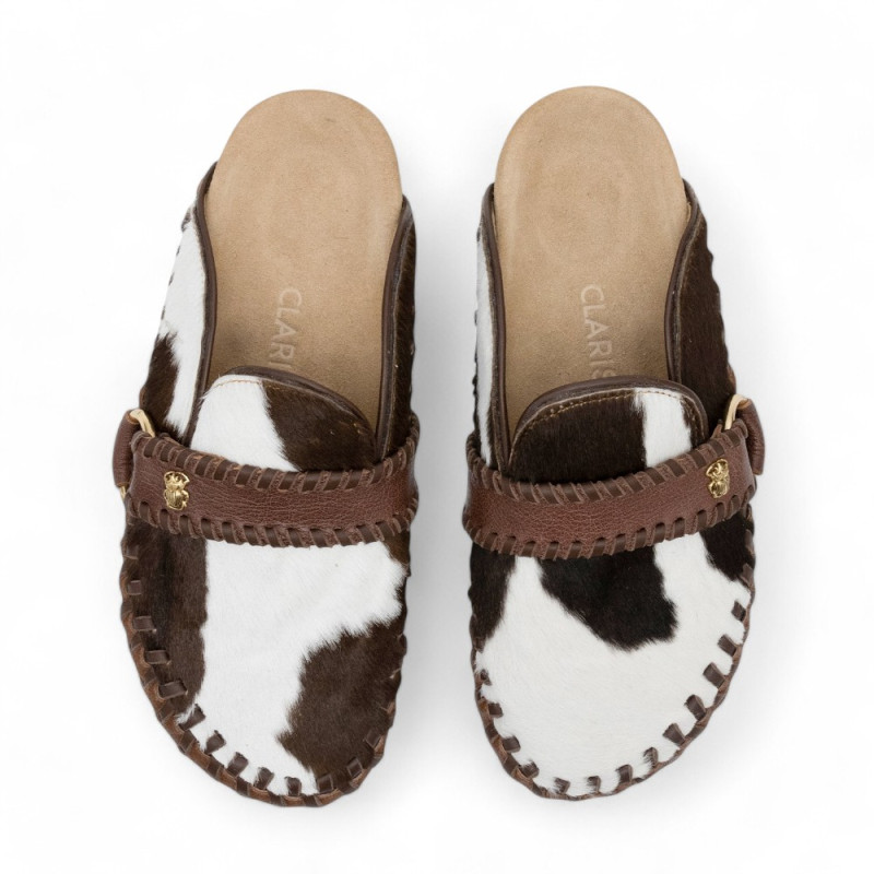 CLARIS VIROT Mules GEORGETTE Cuir Rodeo