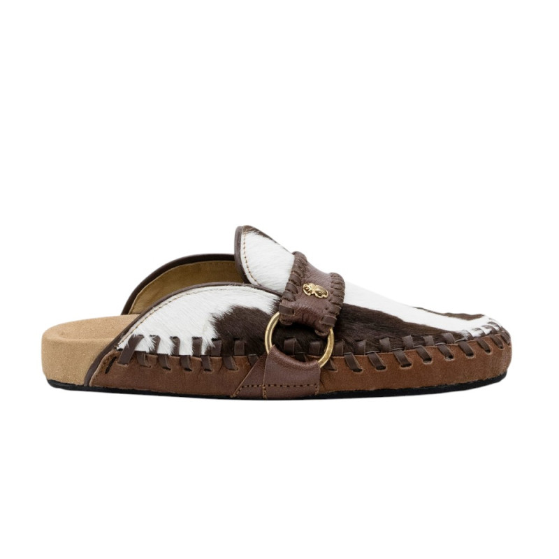 CLARIS VIROT Mules GEORGETTE Cuir Rodeo