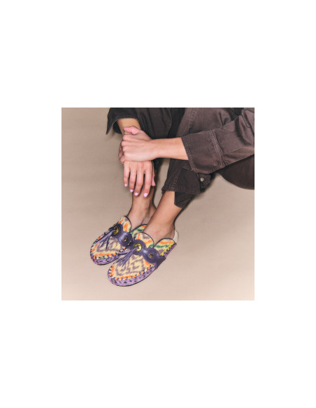 CLARIS VIROT Mules GEORGETTE Tissu Lasso