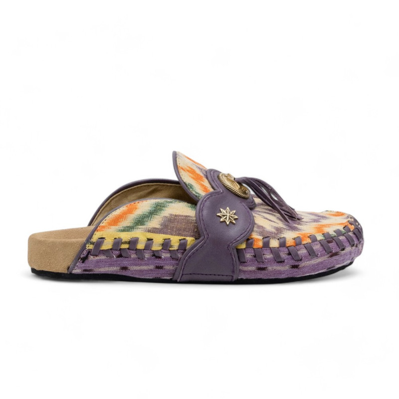 CLARIS VIROT Mules GEORGETTE Tissu Lasso