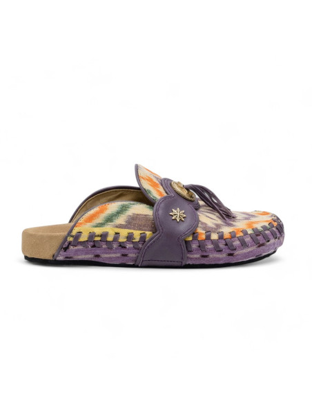 CLARIS VIROT Mules GEORGETTE Tissu Lasso