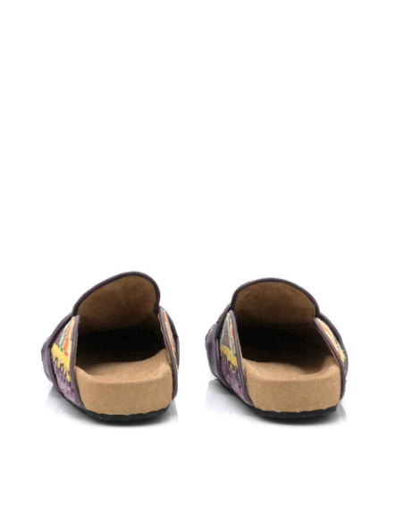 CLARIS VIROT Mules GEORGETTE Tissu Lasso