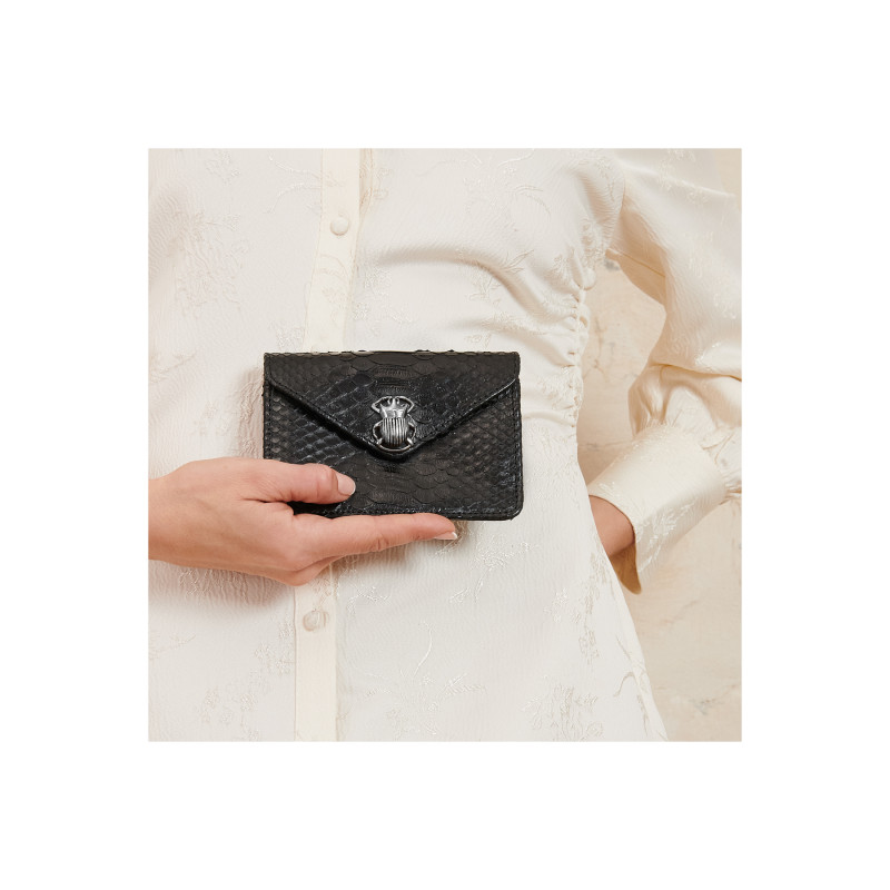 CLARIS VIROT Porte Cartes ALEX Noir