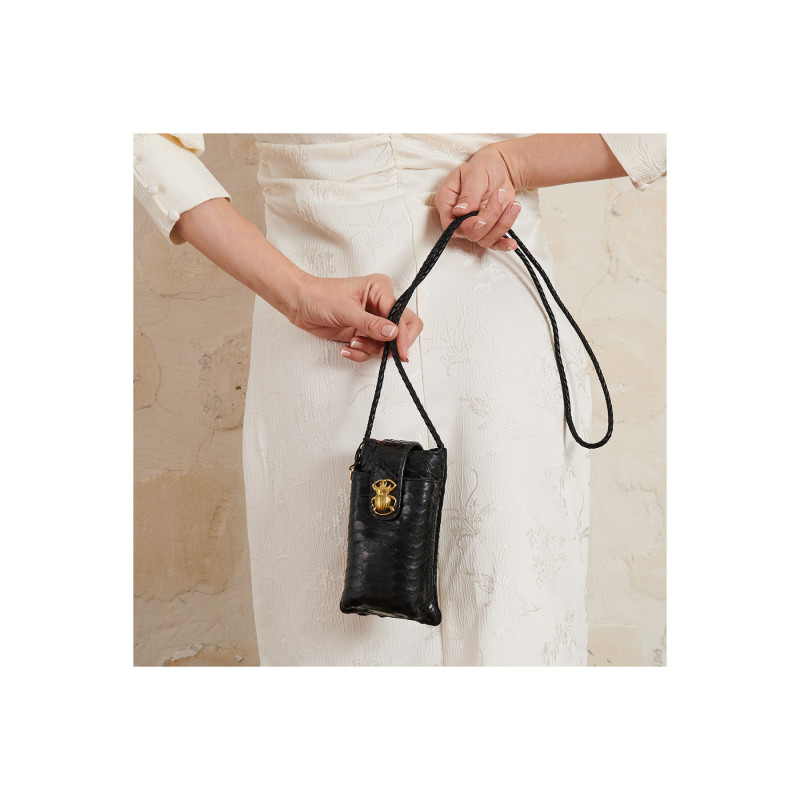 CLARIS VIROT Etui Double MARCUS Noir