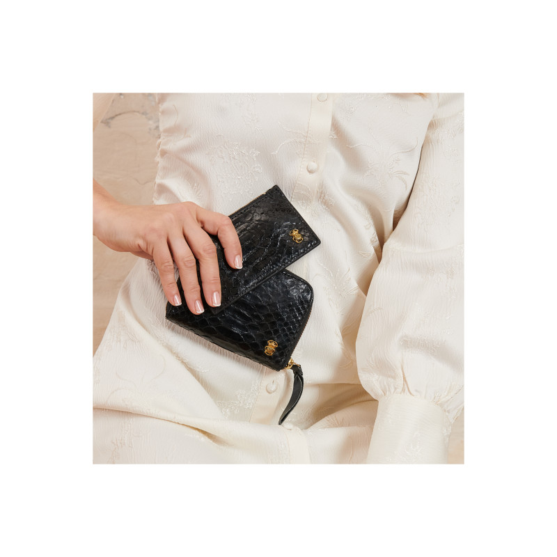 CLARIS VIROT Portefeuille MINI BOB Noir