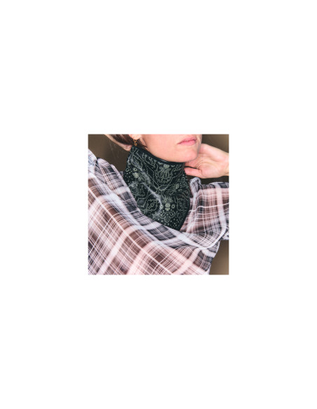 CLARIS VIROT BANDANA Cuir Nappa