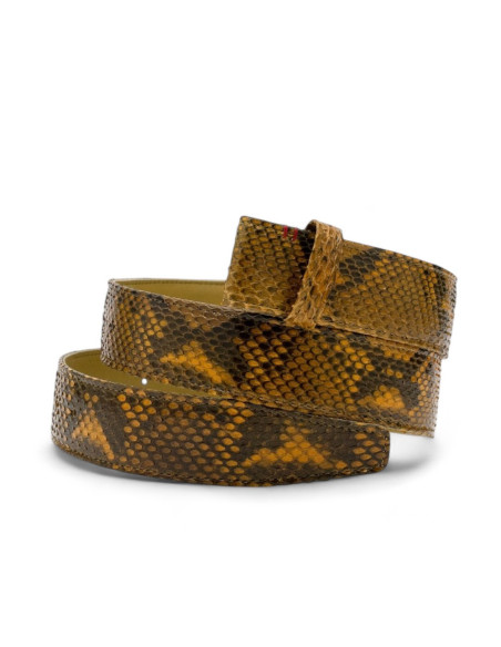 CLARIS VIROT Ceinture Python Ranch