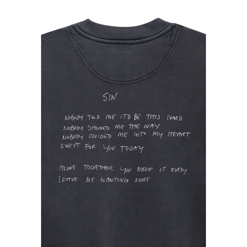 ANINE BING Sweatshirt JACI LYRICS