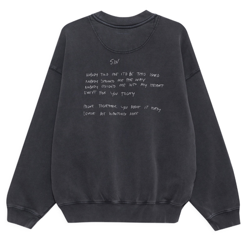 ANINE BING Sweatshirt JACI LYRICS