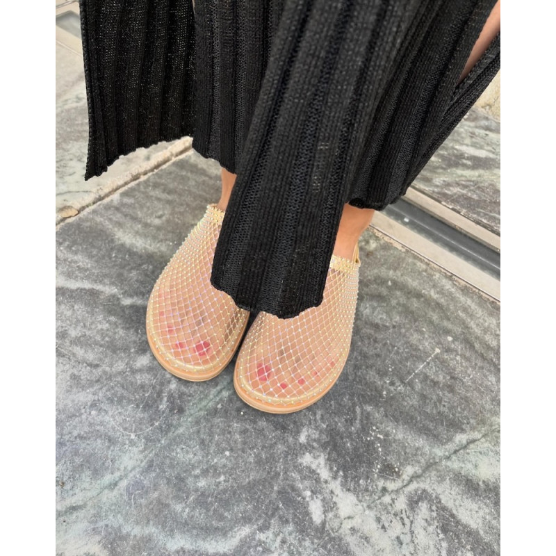 forte_forte Mules à strass