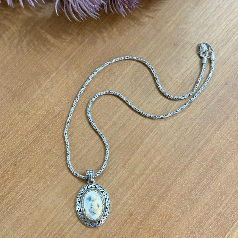 JALAN JALAN Collier Argent 4190