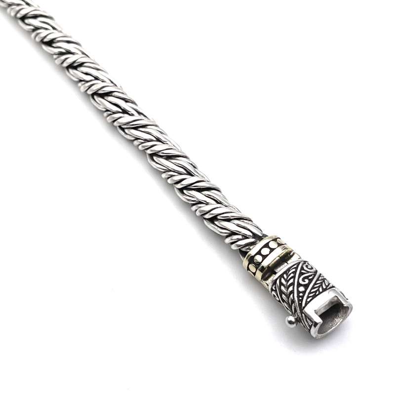 JALAN JALAN Bracelet Argent et Laiton 3888