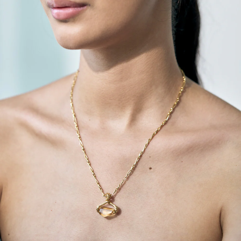 DOROTHEE SAUSSET Collier SHAKTI Citrine
