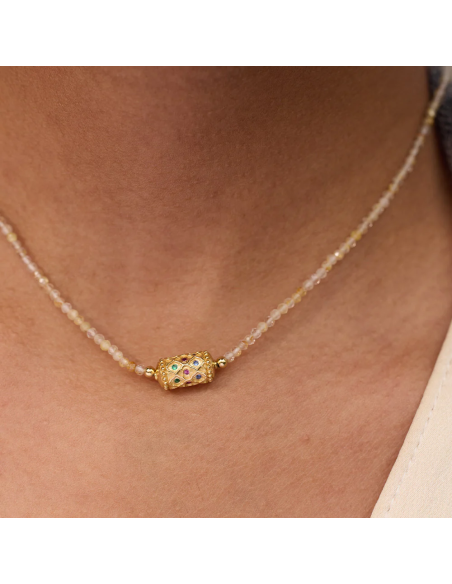 DOROTHEE SAUSSET Collier RAKHI MIA STONES