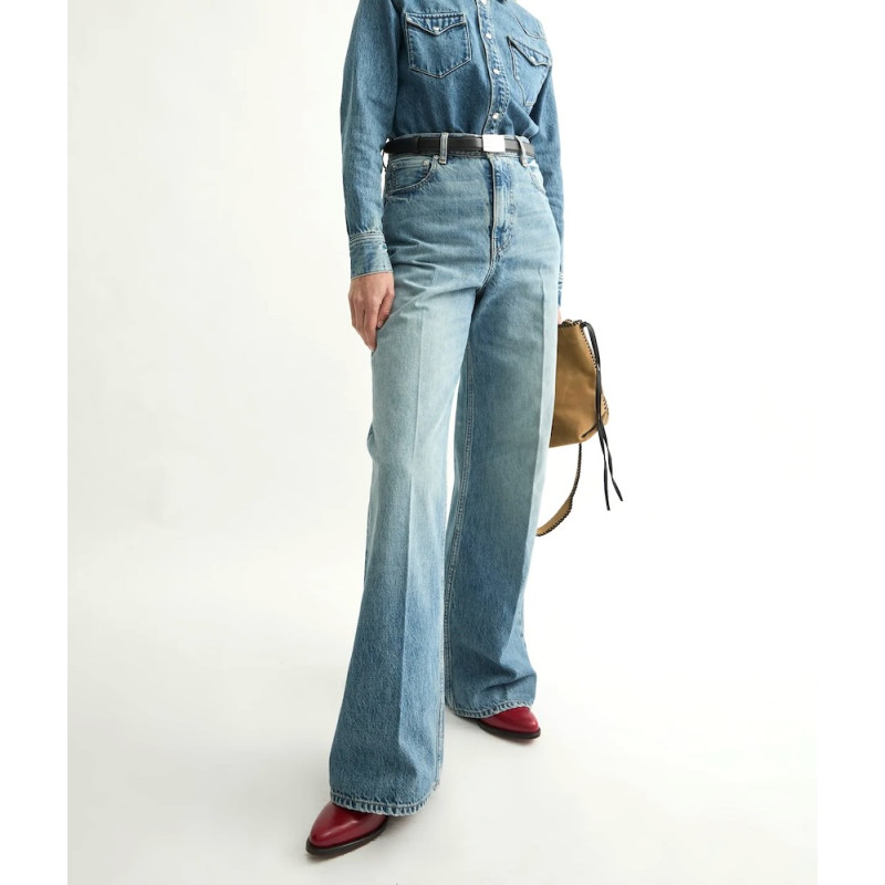 LAURENCE BRAS Jean ENCA Bleu