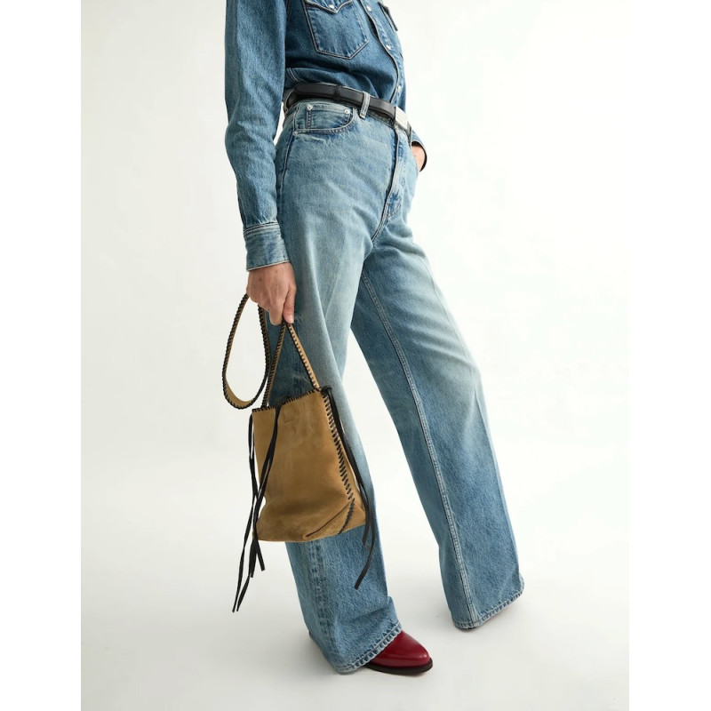 LAURENCE BRAS Jean ENCA Bleu