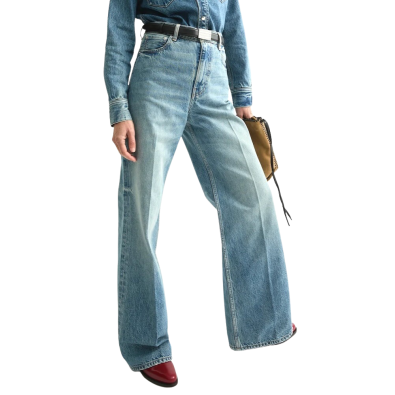 LAURENCE BRAS Jean ENCA Bleu