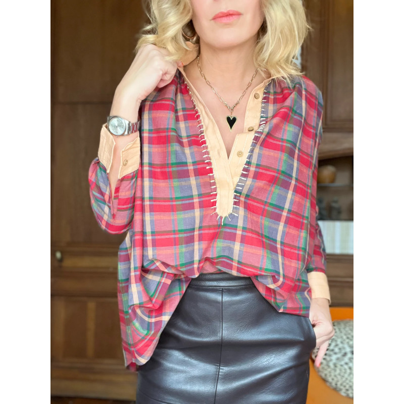 FISH CLUB Chemise FOLK ELOA