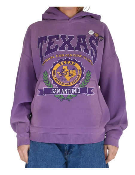 NEWTONE Hoodie SKYLER Vintage Purple TEXAS