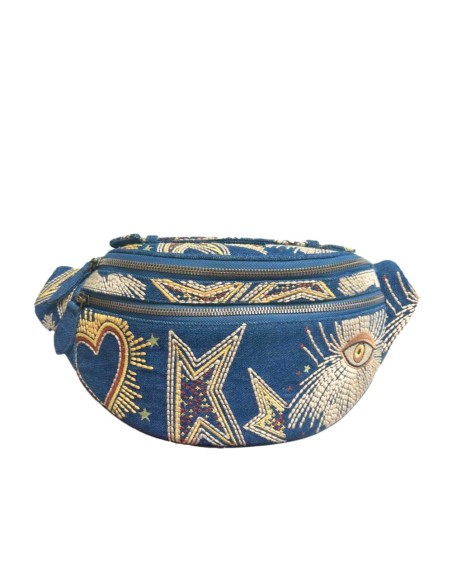 SISTA PARIS Sac MIKE denim cosmic