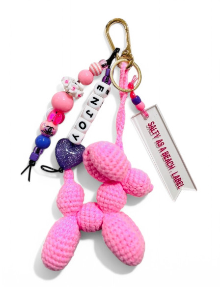 SALTY AS A BEACH charms BALLOON DOG