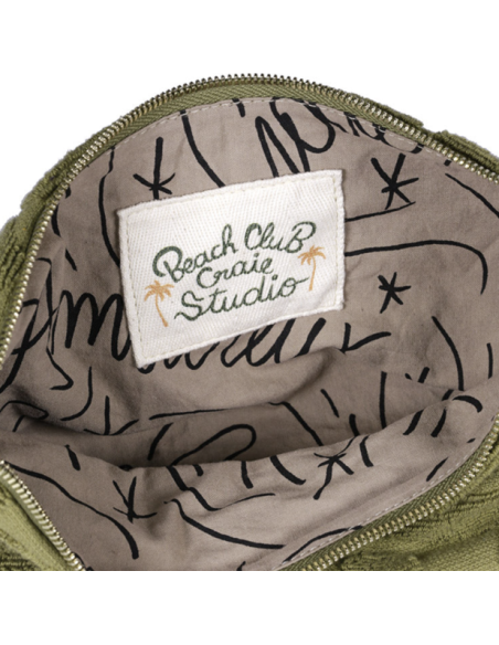 CRAIE STUDIO Pochette MINI SABLE Léo Kaki