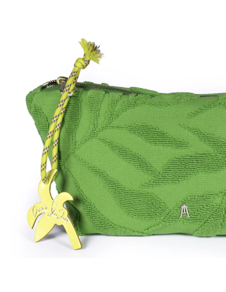 CRAIE STUDIO Pochette MINI SABLE Feuilles Summer Green
