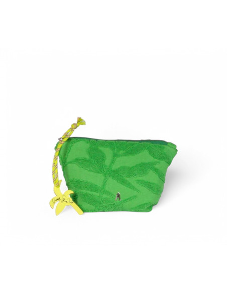 CRAIE STUDIO Pochette MINI SABLE Feuilles Summer Green