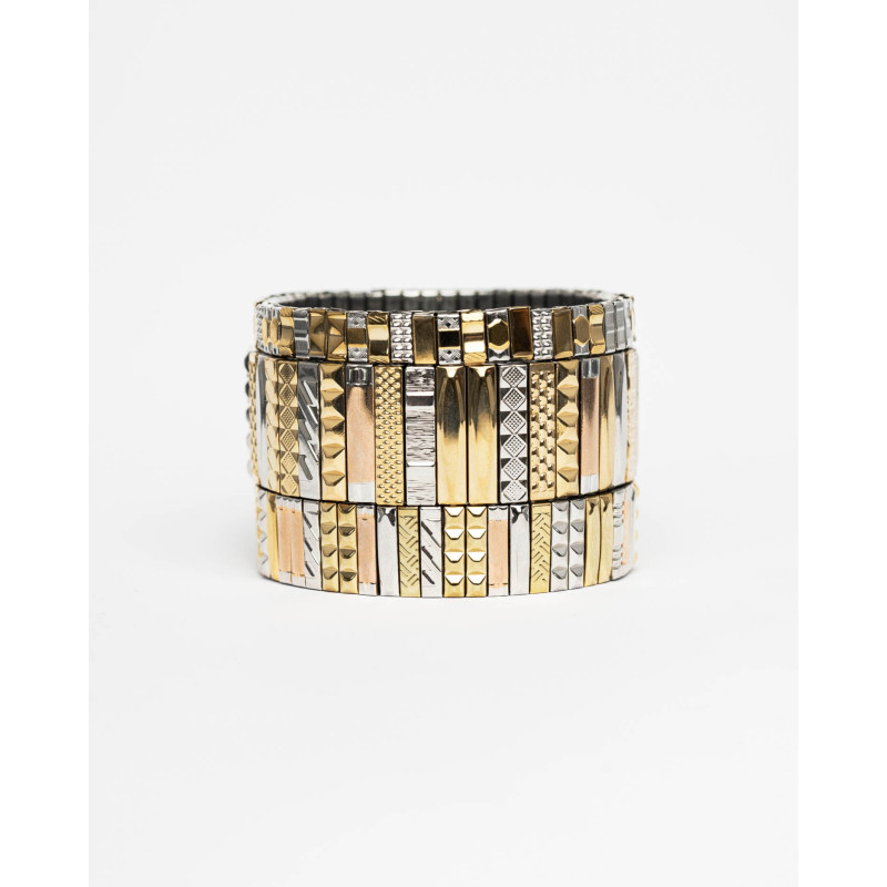 SIGAL Bracelet SIG18 Mix Gold & Silver