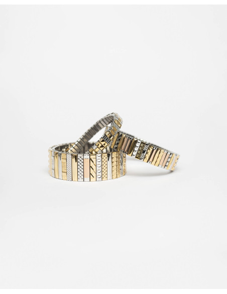SIGAL Bracelet SIG18 Mix Gold & Silver