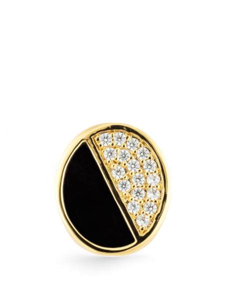 SIGAL Bague HALO Onyx