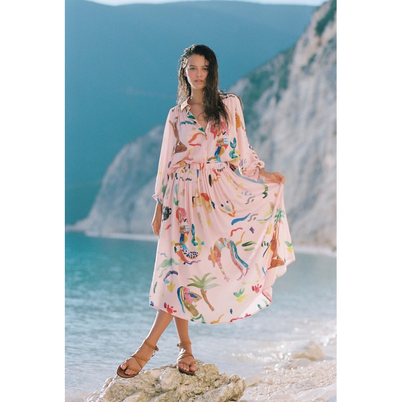 G.KERO Blouse ABRA ROSSA