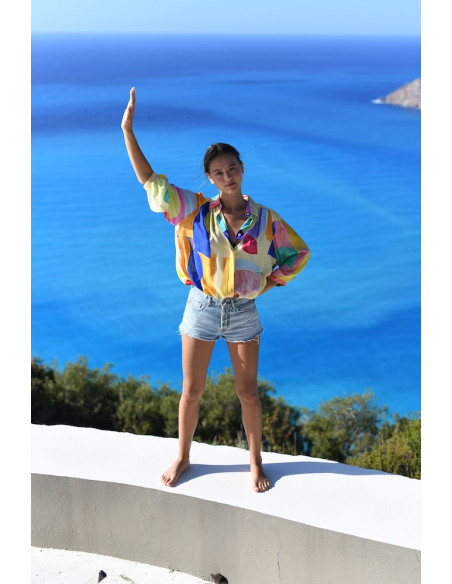 G.KERO Blouse GAUDI JAUNE