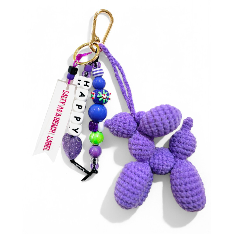 SALTY AS A BEACH charms BALLOON DOG