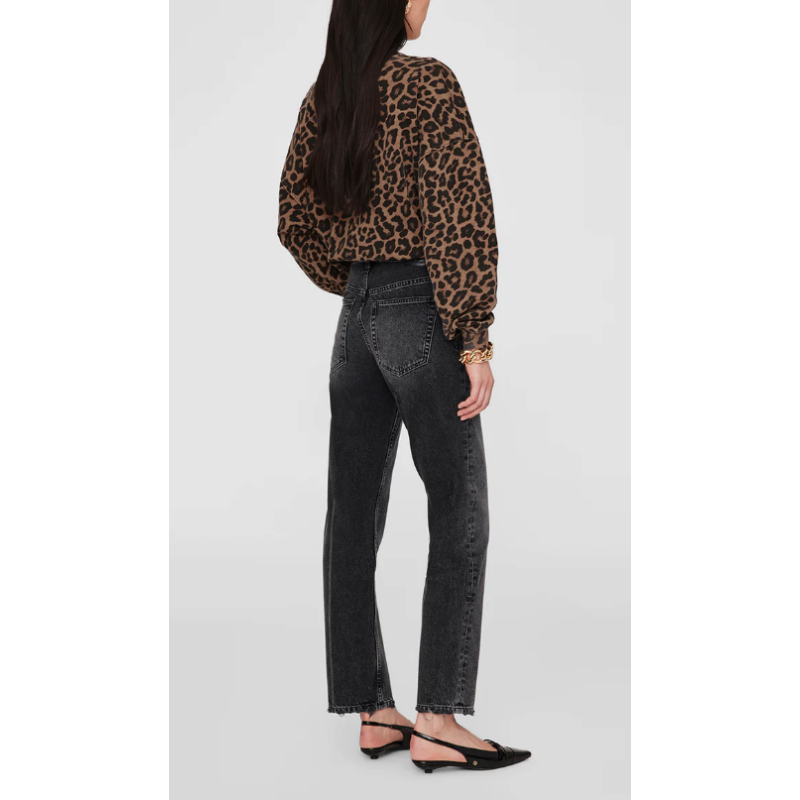 ANINE BING Sweatshirt MILES Léopard