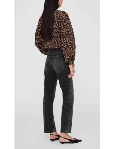 ANINE BING Sweatshirt MILES Léopard