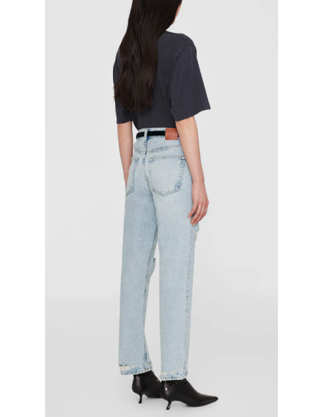 ANINE BING T-Shirt AVI Collegiate Leopard