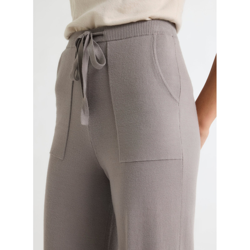 MAJESTIC FILATURES Pantalon Coton Gris