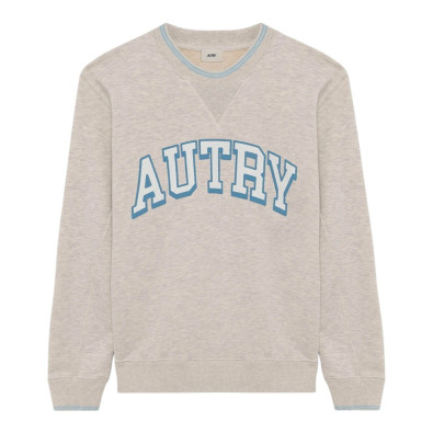 AUTRY Sweatshirt COLLEGE Gris chiné