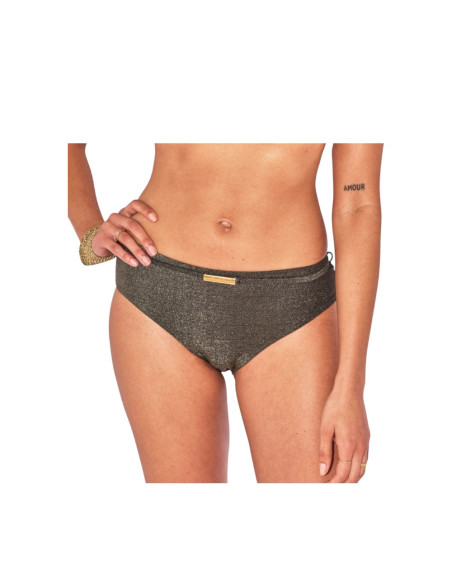 BELIZA Bas de Maillot NIKI Lurex Noir
