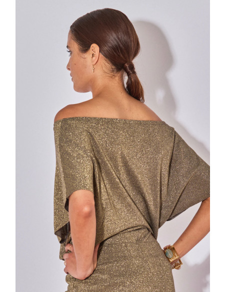 BELIZA Top THAIS Lurex Mineral